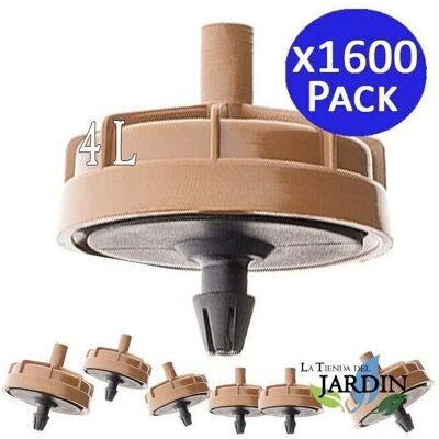 Suinga - 1600 Autokompensernde Tropfer - 4L/h für Mikroirrigation Suinga - 1600 Autokompensernde Tropfer - 4L/h für Mikroirrigation