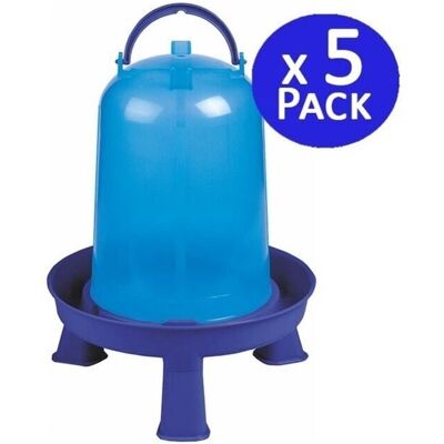 SUINGA - Abbeveratoio pollo 8L - Confezione da 5 SUINGA - Abbeveratoio pollo 8L - Confezione da 5