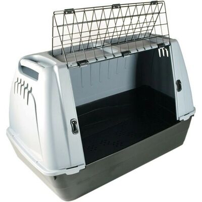 Suinga - Trasportino per cani grandi 90x51x55 cm con porta in metallo e chiusura di sicurezza Suinga - Trasportino per cani grandi 90x51x55 cm con porta in metallo e chiusura di sicurezza
