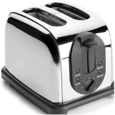 Tostadora de Acero Inoxidable SUINGA 2 Ranuras - Electrodoméstico Tostadora de Acero Inoxidable SUINGA 2 Ranuras - Electrodoméstico