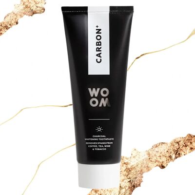 WOOM Carbon+ Zahnpasta - Aufhellend 75 ml WOOM Carbon+ Zahnpasta - Aufhellend 75 ml