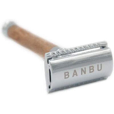Maquinilla de Afeitar Madera Natural Banbu - Maquinilla de Seguridad Maquinilla de Afeitar Madera Natural Banbu - Maquinilla de Seguridad