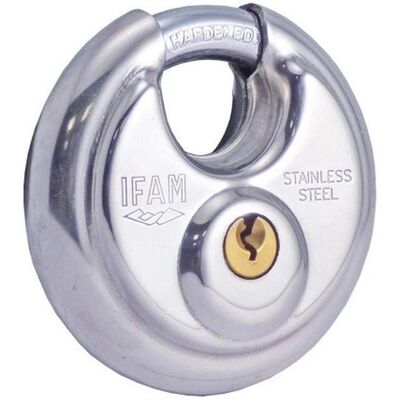 Ifam Stainless Steel 70mm Padlock - Durable Security Ifam Stainless Steel 70mm Padlock - Durable Security