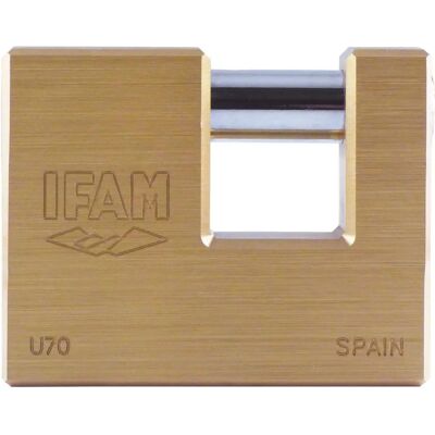 Ifam Zamek Monoblok z Mosiądzu U-70 - Urządzenie Zamykające Ifam Zamek Monoblok z Mosiądzu U-70 - Urządzenie Zamykające