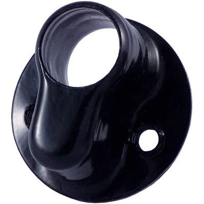 Plaque de frappe IFAM en acier noir - Bouclier - Ø 42 x 26 mm Plaque de frappe IFAM en acier noir - Bouclier - Ø 42 x 26 mm