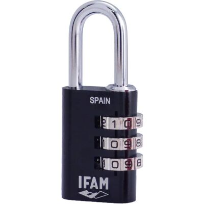 IFAM Combi30 Czarny Aluminium Stal Zamek - Zamek IFAM Combi30 Czarny Aluminium Stal Zamek - Zamek