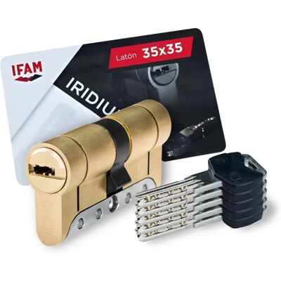 IFAM IRM3535L Mosiądz Stal nierdzewna - Cylinder - Wysoka jakość, 220V AC, 5 kluczy IFAM IRM3535L Mosiądz Stal nierdzewna - Cylinder - Wysoka jakość, 220V AC, 5 kluczy