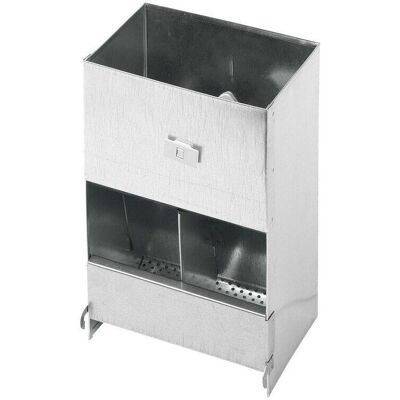 SUINGA Kaninchen Futterspender - Metall 2 Fächer - 20x14x32 cm SUINGA Kaninchen Futterspender - Metall 2 Fächer - 20x14x32 cm
