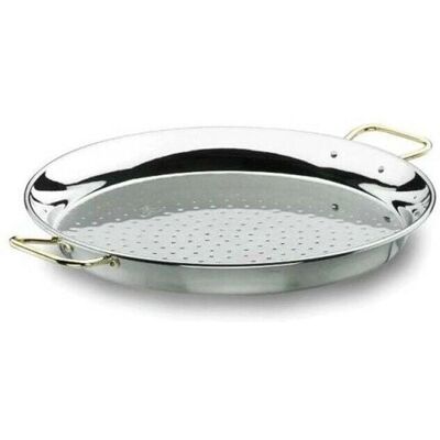 Lacor Paellera Valenciana Clásica Inoxidable 34 cm - 6 Raciones Lacor Paellera Valenciana Clásica Inoxidable 34 cm - 6 Raciones