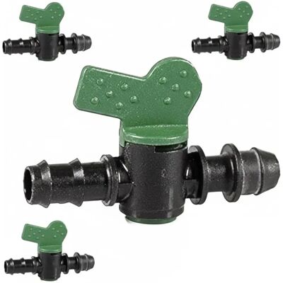 SUINGA Robinet d'irrigation 16 mm - Pack de 4 - Publicité SUINGA Robinet d'irrigation 16 mm - Pack de 4 - Publicité