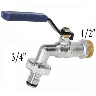 Rubinetto da Giardino SUINGA - Metallo 1/2" - Resistente, Fabbricato in Spagna Rubinetto da Giardino SUINGA - Metallo 1/2" - Resistente, Fabbricato in Spagna