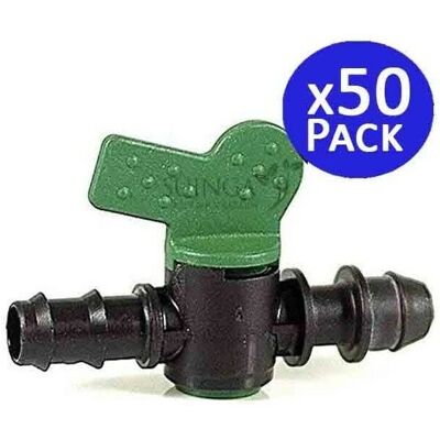 SUINGA Valvola 20mm a Strisce per Irrigazione - Pack 50 SUINGA Valvola 20mm a Strisce per Irrigazione - Pack 50