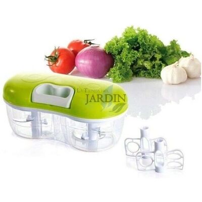 SUINGA Frullatore e tritatutto - Preparazione insalata e cipolla - Facile da usare SUINGA Frullatore e tritatutto - Preparazione insalata e cipolla - Facile da usare