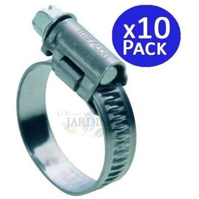 Morsetto per tubo SUINGA - Regolabile 25-40 mm - Pack 10 Morsetto per tubo SUINGA - Regolabile 25-40 mm - Pack 10