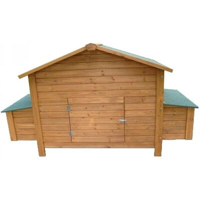 SUINGA Gallinero Berlín Maxi - Nido elevado, madera resistente SUINGA Gallinero Berlín Maxi - Nido elevado, madera resistente