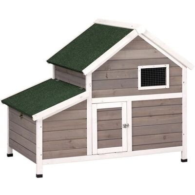 Suinga Gallinero de Madera Francia 119x77x98 cm - Impermeable y Pintado Suinga Gallinero de Madera Francia 119x77x98 cm - Impermeable y Pintado
