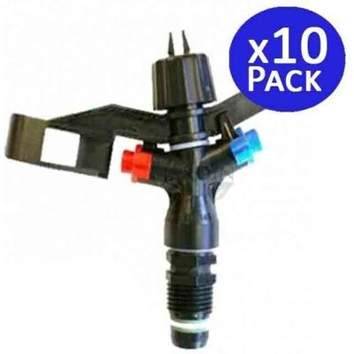 SUINGA Pack 10 aspersori agricoli circolari 1/2" - Sprinkler SUINGA Pack 10 aspersori agricoli circolari 1/2" - Sprinkler