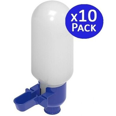 SUINGA Bevitori per uccelli - 0,5L Plastica Bianca Automatica SUINGA Bevitori per uccelli - 0,5L Plastica Bianca Automatica