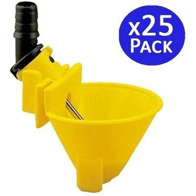 SUINGA Pack 25 Bebederos Automáticos para Aves de Corral SUINGA Pack 25 Bebederos Automáticos para Aves de Corral