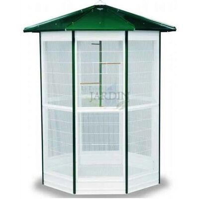 Gabbia per Pappagalli Suinga - 8 lati 150x235cm - Alta qualità Gabbia per Pappagalli Suinga - 8 lati 150x235cm - Alta qualità