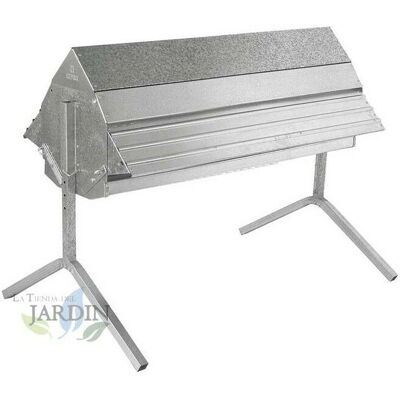 Comedero de Acero Inoxidable SUINGA para Ovejas, Corderos y Cabras - 108x80 cm Comedero de Acero Inoxidable SUINGA para Ovejas, Corderos y Cabras - 108x80 cm