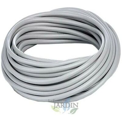Suinga Tubi flessibili grigi 5x9mm bobina 25m per acqua e animali Suinga Tubi flessibili grigi 5x9mm bobina 25m per acqua e animali