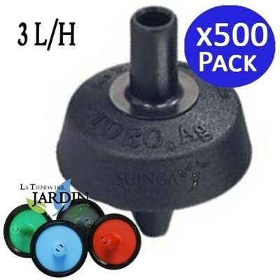 SUINGA - Goteros NGE Toro 3 L/h SUINGA - Goteros NGE Toro 3 L/h