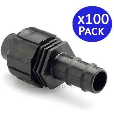 SUINGA - Raccordo a nastro per irrigazione a goccia - 16mm Pack 100 SUINGA - Raccordo a nastro per irrigazione a goccia - 16mm Pack 100