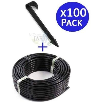 Tubería de riego por goteo 16mm x 100m - Producto español de alta calidad Tubería de riego por goteo 16mm x 100m - Producto español de alta calidad