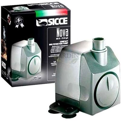 Pompa sommersa Nova 2,2 m - 800 l/h per stagno e acquario Pompa sommersa Nova 2,2 m - 800 l/h per stagno e acquario