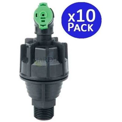 Spruzzatore agricolo rotante 1/2" 9-12m Pack 10 SUINGA Spruzzatore agricolo rotante 1/2" 9-12m Pack 10 SUINGA