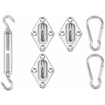 SUINGA Fissaggi Murali per Vele Parasole Triangolari - Accessori SUINGA Fissaggi Murali per Vele Parasole Triangolari - Accessori