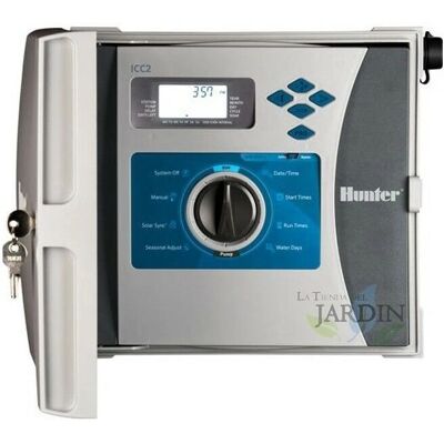 Timer di irrigazione elettrico ICC2 Hunter - 8-38 Zone Timer di irrigazione elettrico ICC2 Hunter - 8-38 Zone