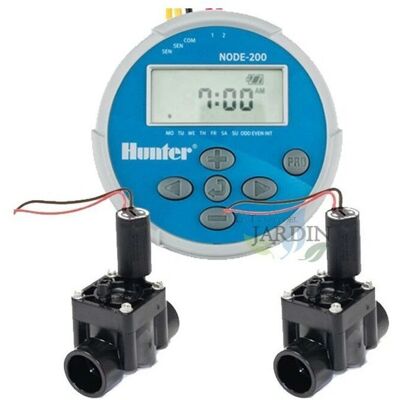 Hunter - Controllo irrigazione a batteria NODE200 - 2 zone Hunter - Controllo irrigazione a batteria NODE200 - 2 zone