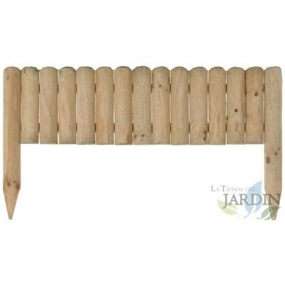 SUINGA Bordo da giardino in legno 40x7x105cm - Recinzione decorativa Vampiro SUINGA Bordo da giardino in legno 40x7x105cm - Recinzione decorativa Vampiro