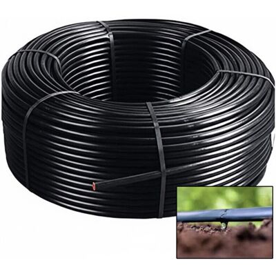Suinga - Tubería de riego por goteo 16mm - 400m, negro Suinga - Tubería de riego por goteo 16mm - 400m, negro