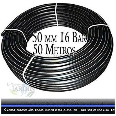 Suinga Tubi acqua PE100 blu - 50mm x 50m - 16 bar Suinga Tubi acqua PE100 blu - 50mm x 50m - 16 bar