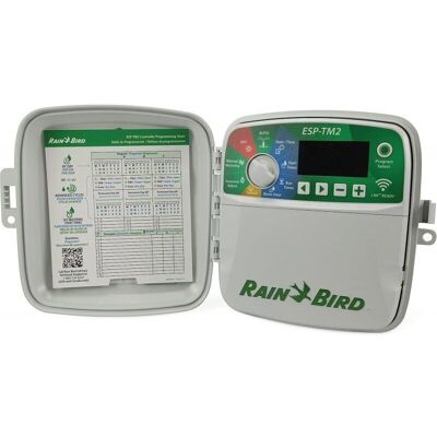Rain Bird ESP-TM2 Controllo Irrigazione - 4 Zone, Compatibile WiFi Rain Bird ESP-TM2 Controllo Irrigazione - 4 Zone, Compatibile WiFi
