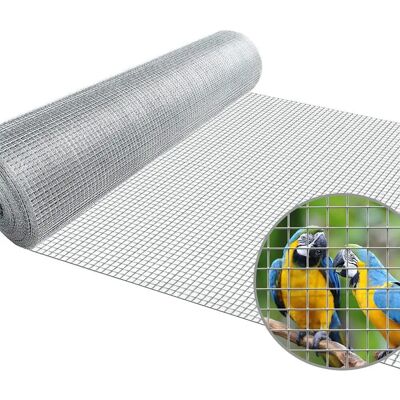 Suinga Rete metallica zincata 0,6 mm 6 mm Quadrato Rotolo - Recinto di filo Suinga Rete metallica zincata 0,6 mm 6 mm Quadrato Rotolo - Recinto di filo