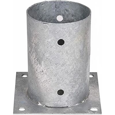 SUINGA Supporto per palo zincato - 10 cm per pali di legno SUINGA Supporto per palo zincato - 10 cm per pali di legno