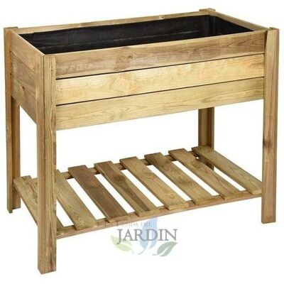 Suinga Mesa de cultivo madera 100x50x75 cm - Huerto Suinga Mesa de cultivo madera 100x50x75 cm - Huerto
