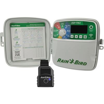 Rain Bird - ESP-TM2 - 8 zonas - LNK WiFi - Controlador de riego Rain Bird - ESP-TM2 - 8 zonas - LNK WiFi - Controlador de riego