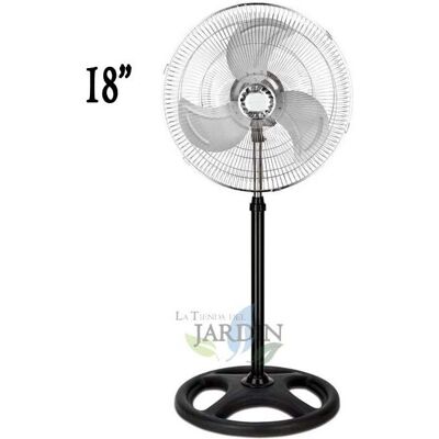 Suinga Ventilador 18'' - Altura ajustable, 3 velocidades, 80W Suinga Ventilador 18'' - Altura ajustable, 3 velocidades, 80W