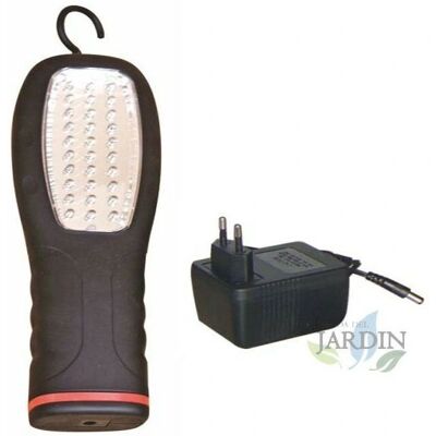 SUINGA Tragbare Arbeitslampe - 31 LED, Magnet, 4h Akku SUINGA Tragbare Arbeitslampe - 31 LED, Magnet, 4h Akku