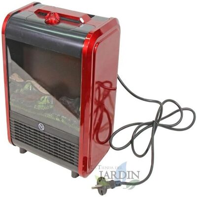 Suinga Chimenea eléctrica - 750W-1500W - 30x22x40cm - Alta Eficiencia Suinga Chimenea eléctrica - 750W-1500W - 30x22x40cm - Alta Eficiencia