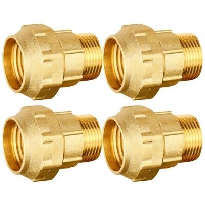 Suinga Messing-Männlichverbinder 63mm x 2'' - Rohrfitting für Hochdruckbewässerung Suinga Messing-Männlichverbinder 63mm x 2'' - Rohrfitting für Hochdruckbewässerung