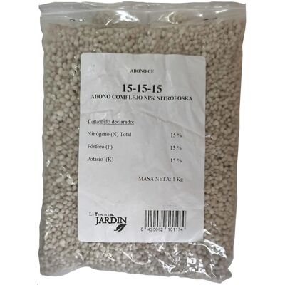 SUINGA - Fertilizzante Nitrofoska Triple 15 - 1 Kg SUINGA - Fertilizzante Nitrofoska Triple 15 - 1 Kg