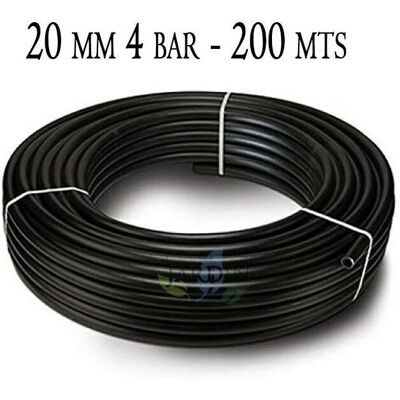 SUINGA Tubo di irrigazione 20mm - 200m, 4 bar, nero SUINGA Tubo di irrigazione 20mm - 200m, 4 bar, nero