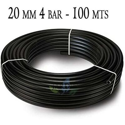 Suinga - Tubería de riego PE 20mm - 4 bar - 100m Suinga - Tubería de riego PE 20mm - 4 bar - 100m