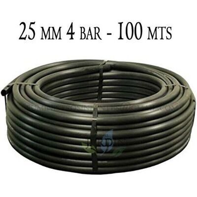 Suinga - Tubo di PE agricolo 25mm 100m nero - Tubi di irrigazione Suinga - Tubo di PE agricolo 25mm 100m nero - Tubi di irrigazione